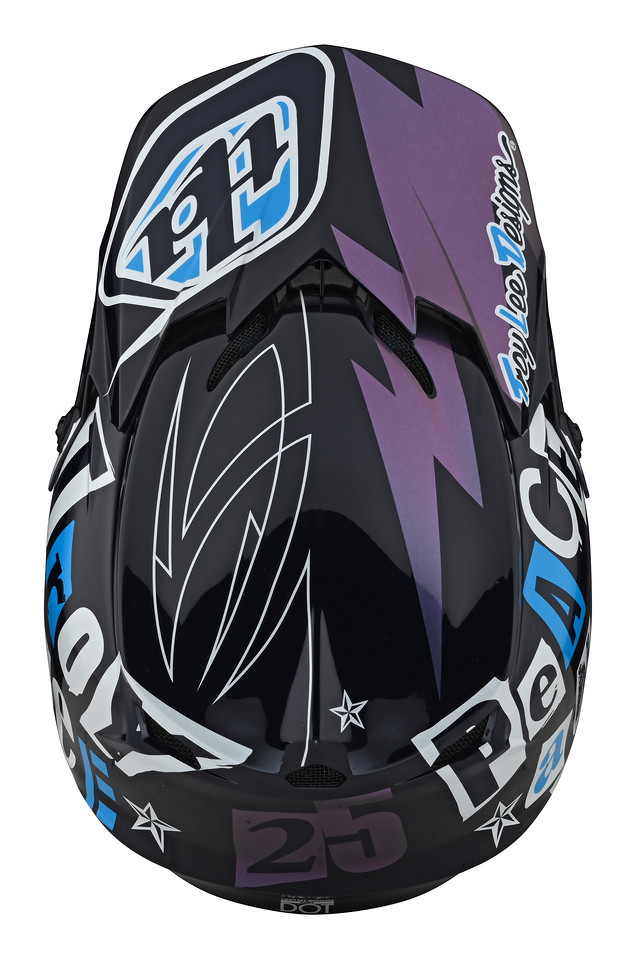 TROY LEE DESIGNS GP VISOR, ANARCHY, NAVY, ONE SIZE TROY LEE DESIGNS GP VISOR, ANARCHY, NAVY, ONE SIZE