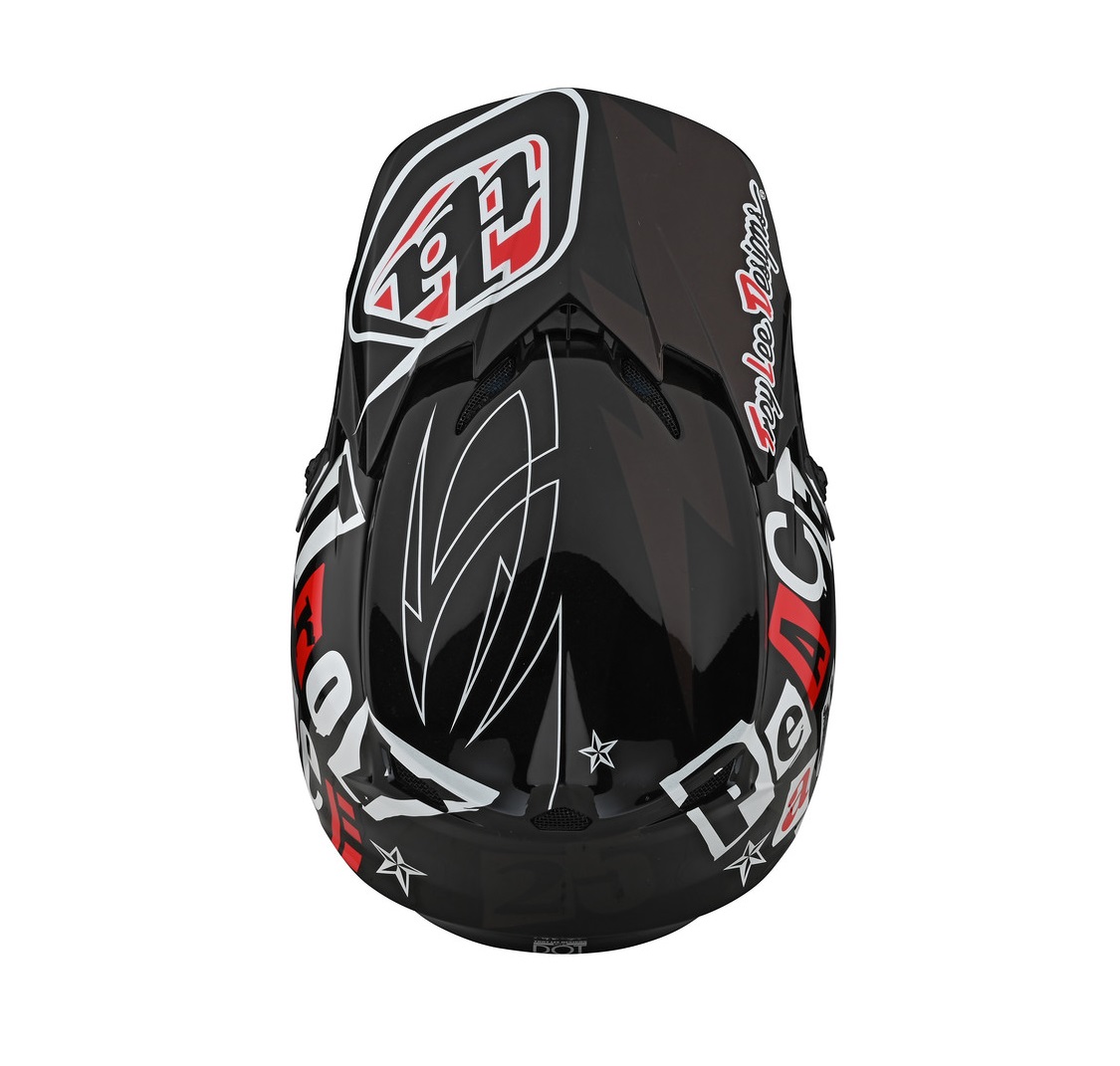 TROY LEE DESIGNS GP VISOR, ANARCHY, BLACK, ONE SIZE TROY LEE DESIGNS GP VISOR, ANARCHY, BLACK, ONE SIZE