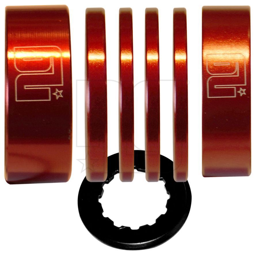 NG SPORTS SINGLESPEED SPACER KIT PRO, RED NG SPORTS SINGLESPEED SPACER KIT PRO, RED
