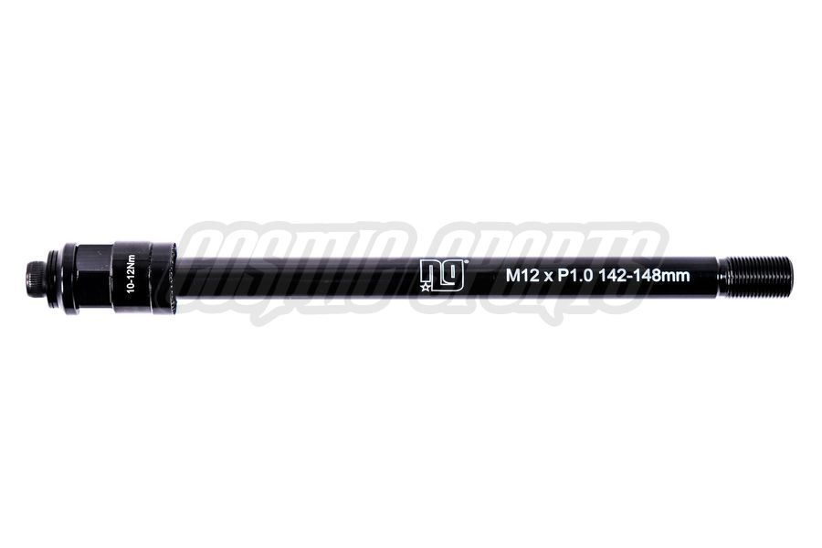NG SPORTS PACHAI THRU-AXLE FOR TRAILER, RW 12X170MM, M12X1.0, 20MM, BLACK NG SPORTS PACHAI THRU-AXLE FOR TRAILER, RW 12X170MM, M12X1.0, 20MM, BLACK