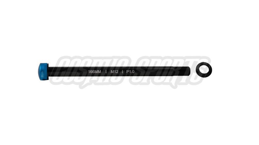 NG SPORTS TAKRAI THRU-AXLE, HR 12X170/166MM, M12X1.0, X-12, 20MM, BLUE NG SPORTS TAKRAI THRU-AXLE, HR 12X170/166MM, M12X1.0, X-12, 20MM, BLUE