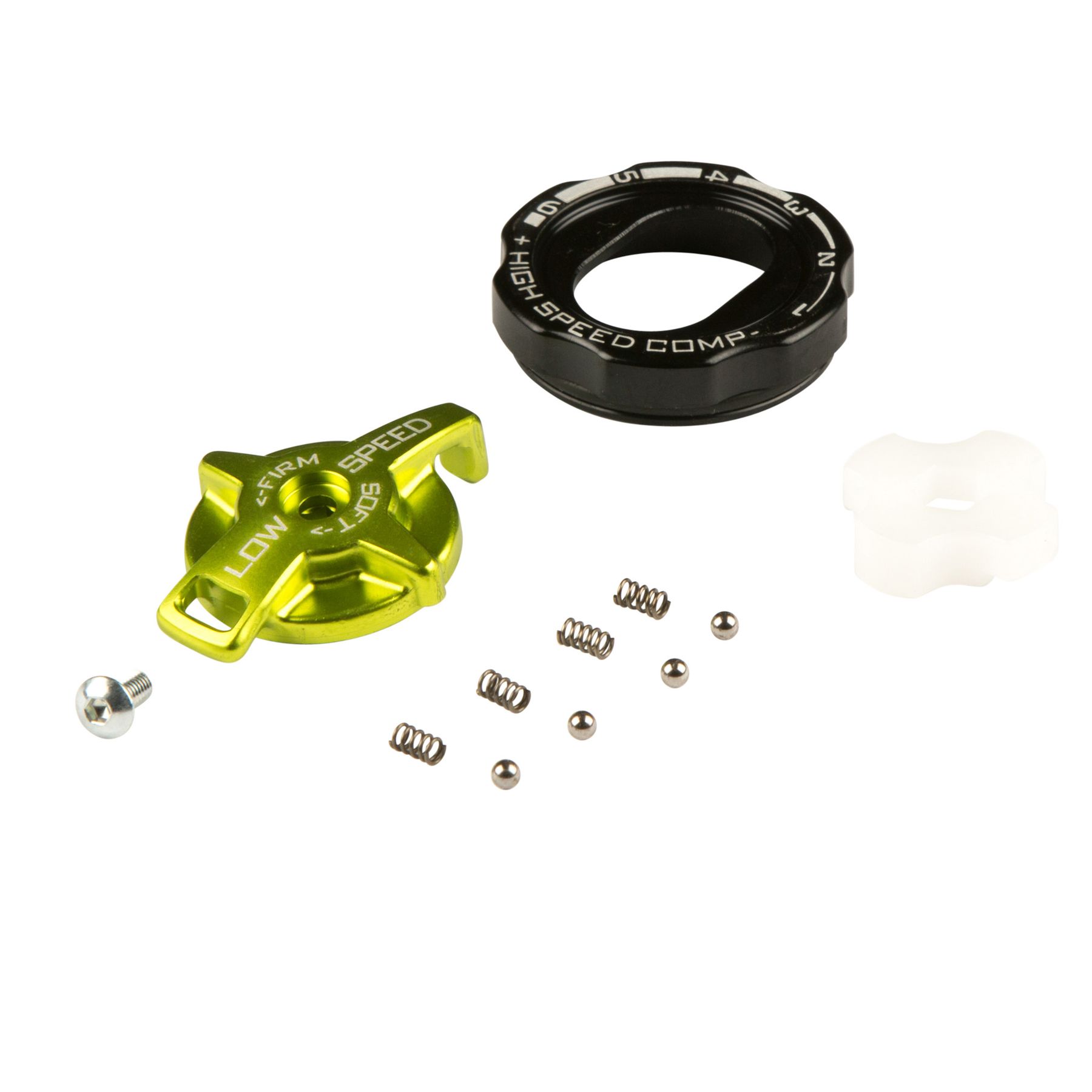 DVO DAMPER KNOB & DETENT KIT, SAPPHIRE DVO DAMPER KNOB & DETENT KIT, SAPPHIRE