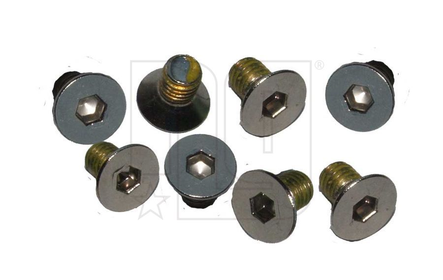 NG SPORTS STAINLESS STEEL SCREW SET M5X8MM, 8 PCS. OEM, ONE SIZE NG SPORTS STAINLESS STEEL SCREW SET M5X8MM, 8 PCS. OEM, ONE SIZE