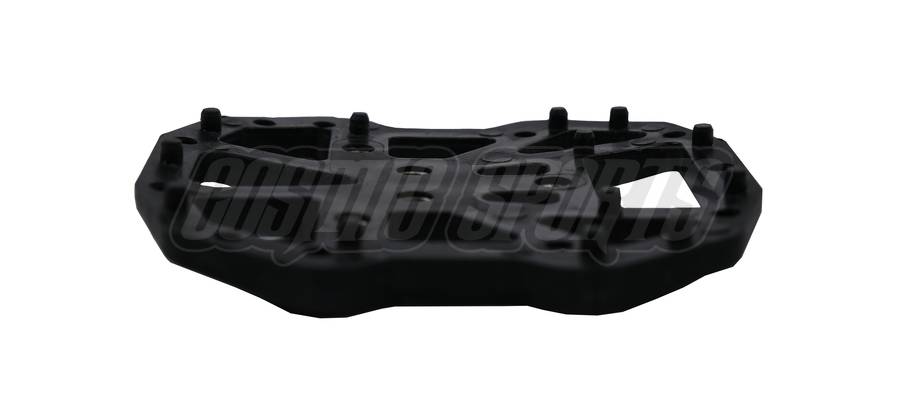 NG SPORTS KEIHEE PEDALPLATTFORM ADAPTOR FOR CLIPLESS PEDALS, 2-HOLE + 3-HOLE, BLACK