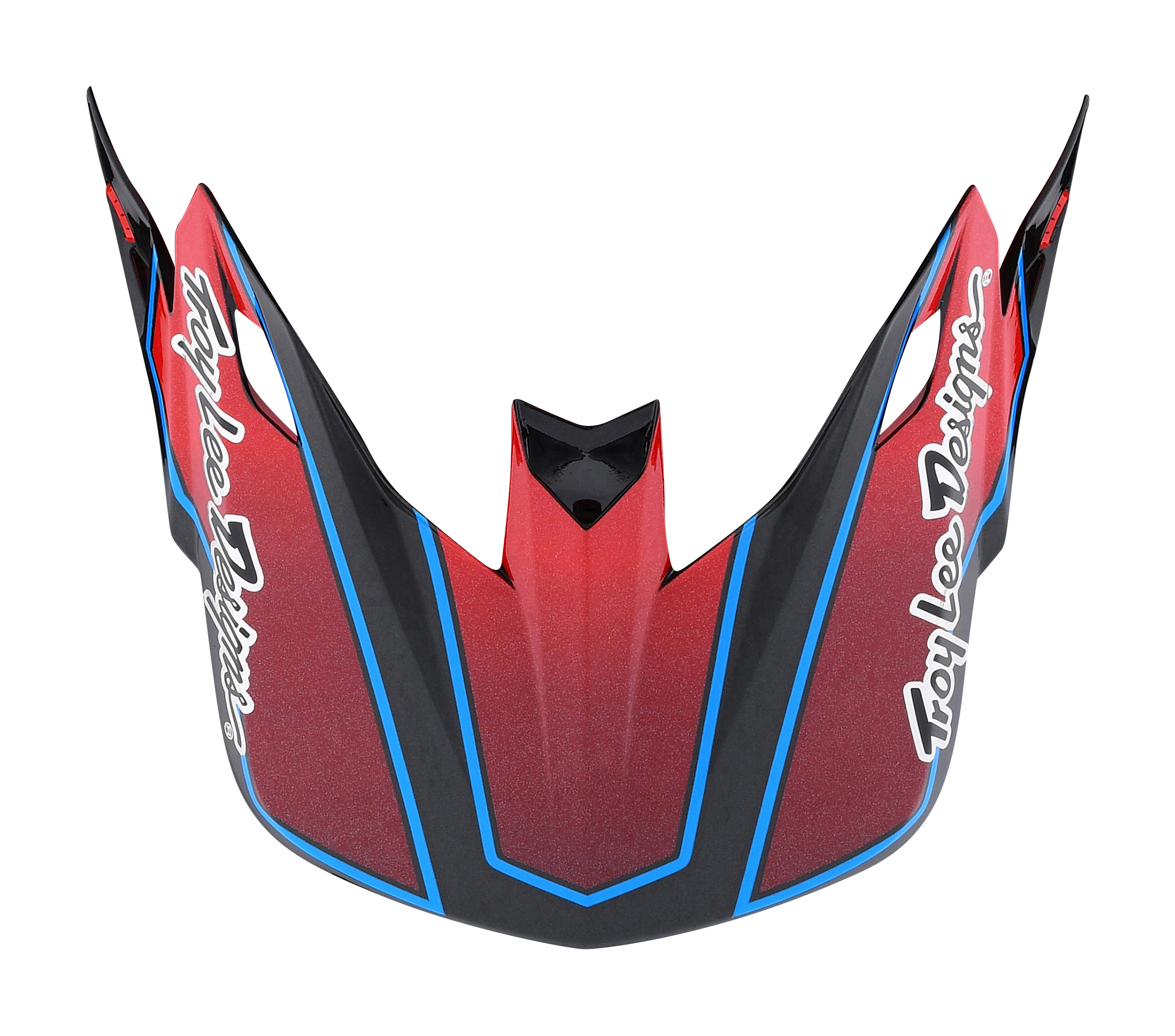 TROY LEE DESIGNS SE5 HELMET VISOR, TEAM, RED, ONE SIZE TROY LEE DESIGNS SE5 HELMET VISOR, TEAM, RED, ONE SIZE
