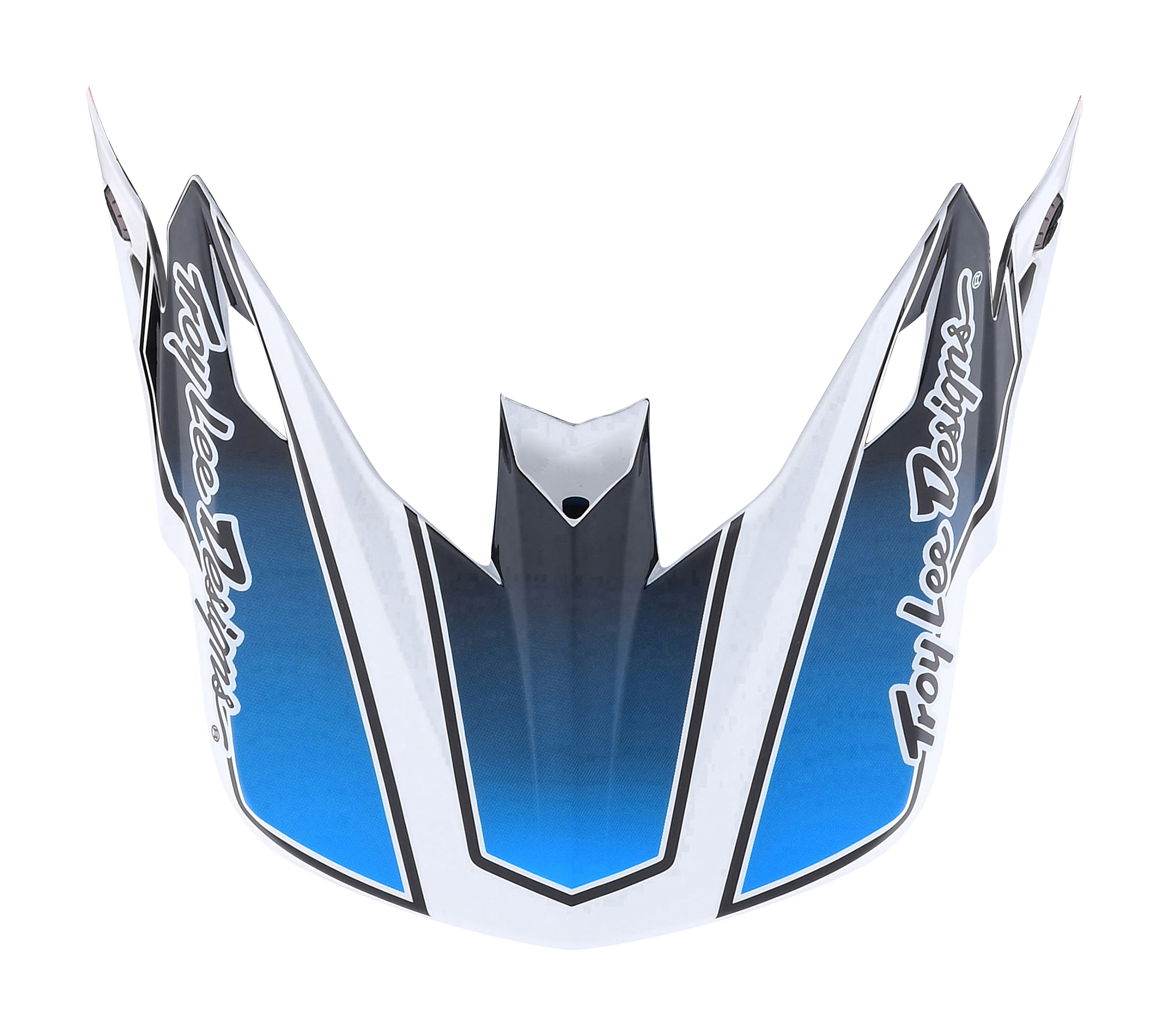 TROY LEE DESIGNS SE5 HELMET VISOR, TEAM, ORANGE/BLUE, ONE SIZE TROY LEE DESIGNS SE5 HELMET VISOR, TEAM, ORANGE/BLUE, ONE SIZE