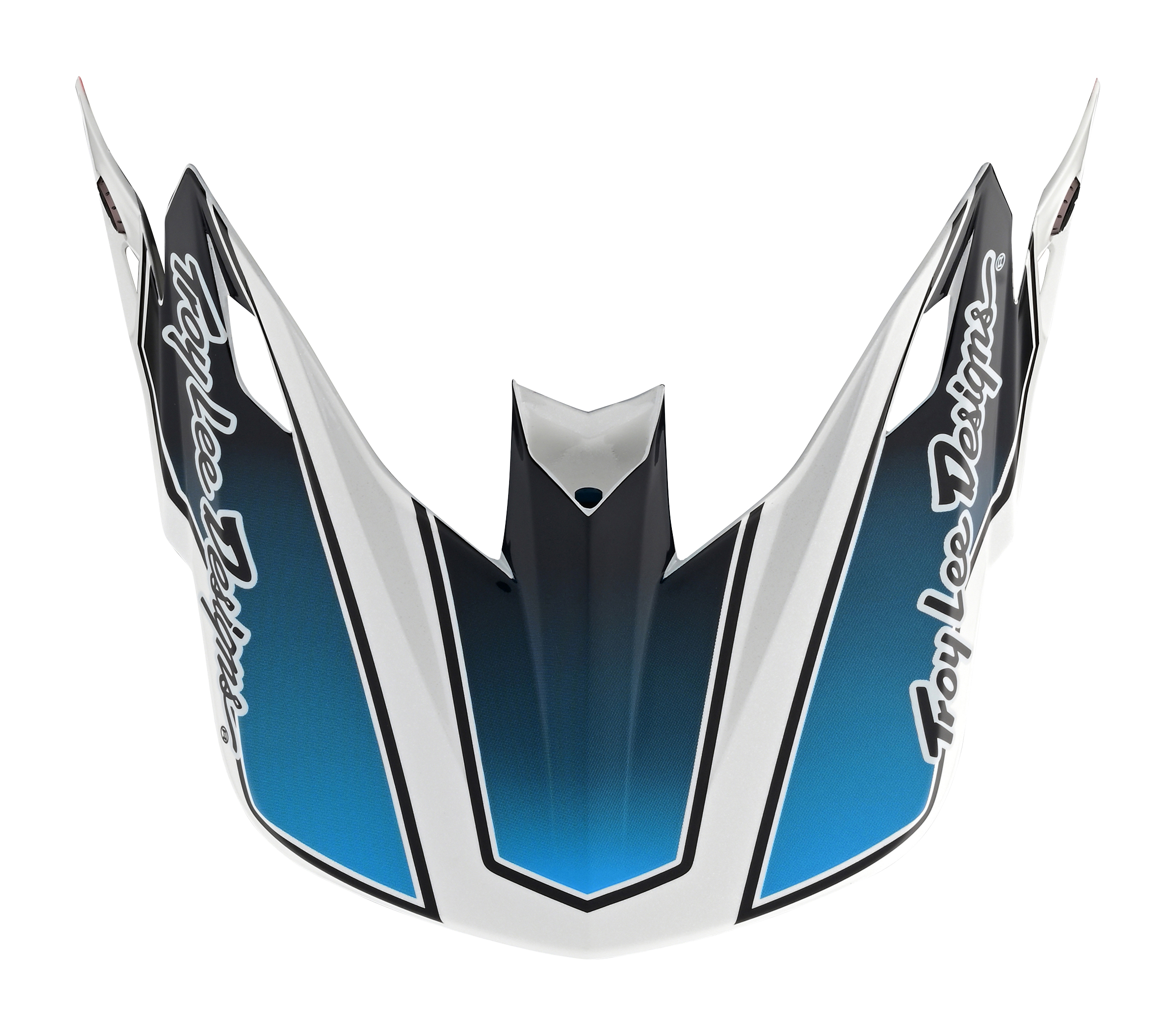TROY LEE DESIGNS SE5 HELMET VISOR, TEAM, WHITE/BLACK, ONE SIZE TROY LEE DESIGNS SE5 HELMET VISOR, TEAM, WHITE/BLACK, ONE SIZE