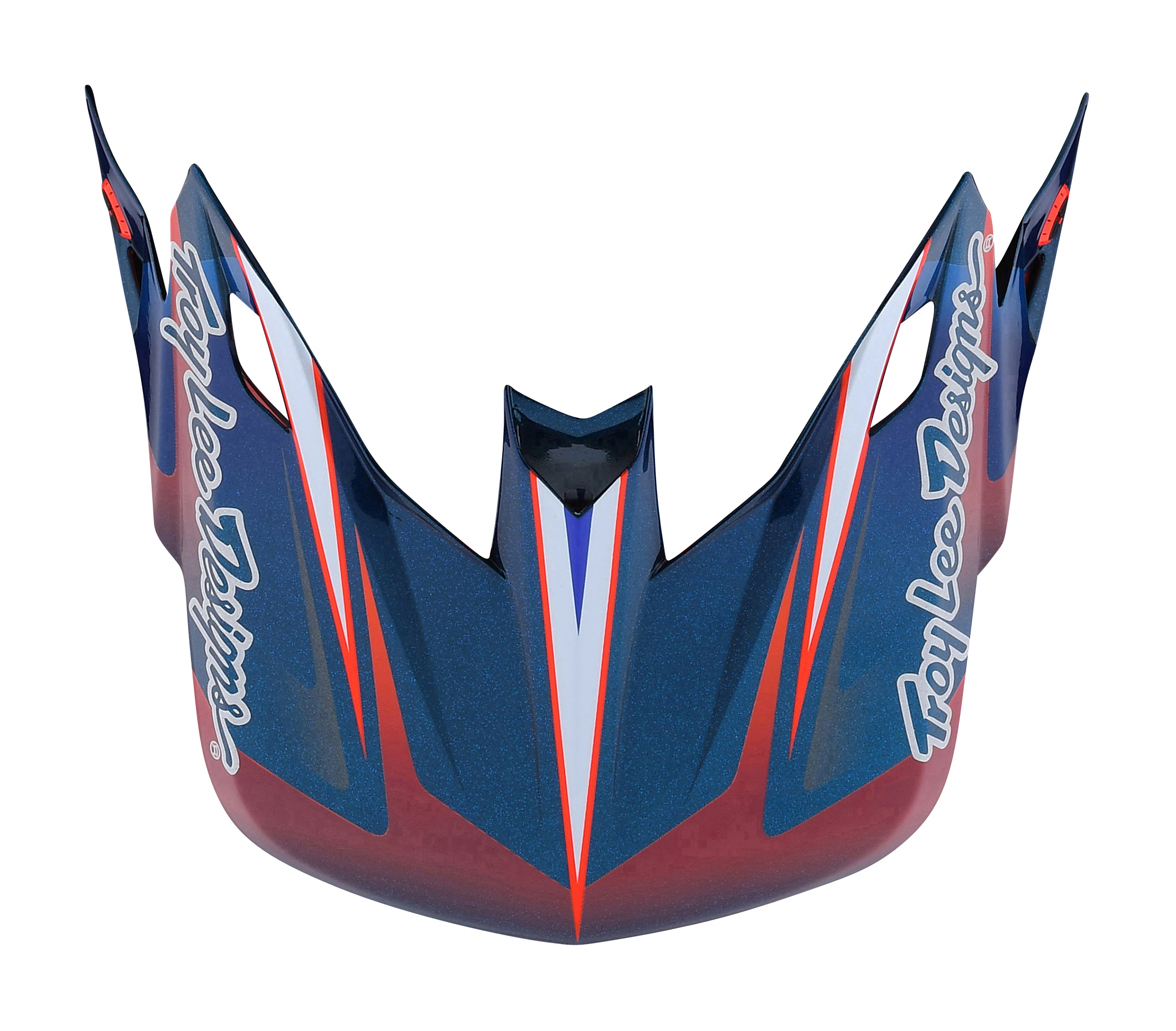 TROY LEE DESIGNS SE5 HELMET VISOR, LINES, BLUE, ONE SIZE TROY LEE DESIGNS SE5 HELMET VISOR, LINES, BLUE, ONE SIZE