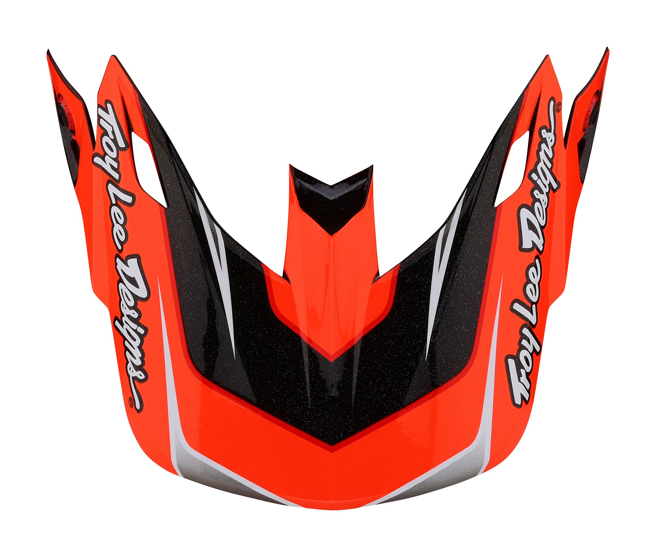 TROY LEE DESIGNS SE5 HELMET VISOR, SABER, NEO ORANGE, ONE SIZE