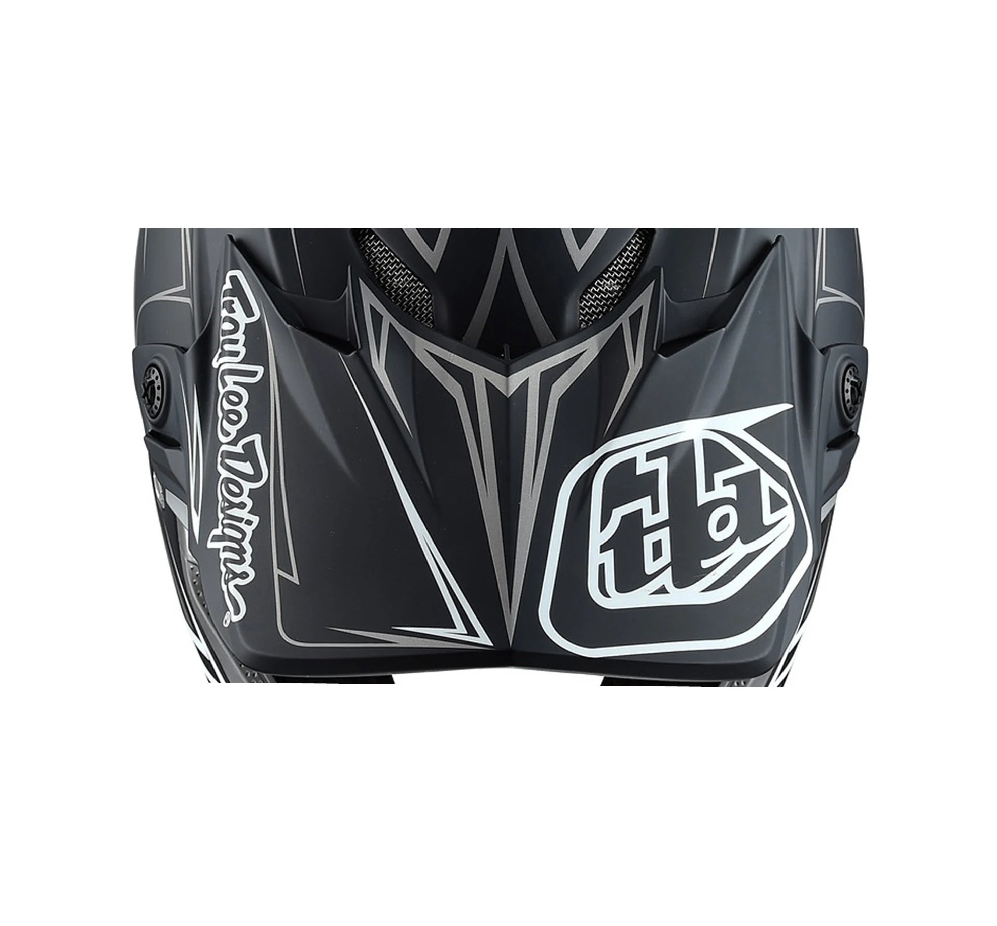 TROY LEE DESIGNS SE4 VISOR (CM), PINSTRIPE, BLACK/SILVER, ONE SIZE TROY LEE DESIGNS SE4 VISOR (CM), PINSTRIPE, BLACK/SILVER, ONE SIZE