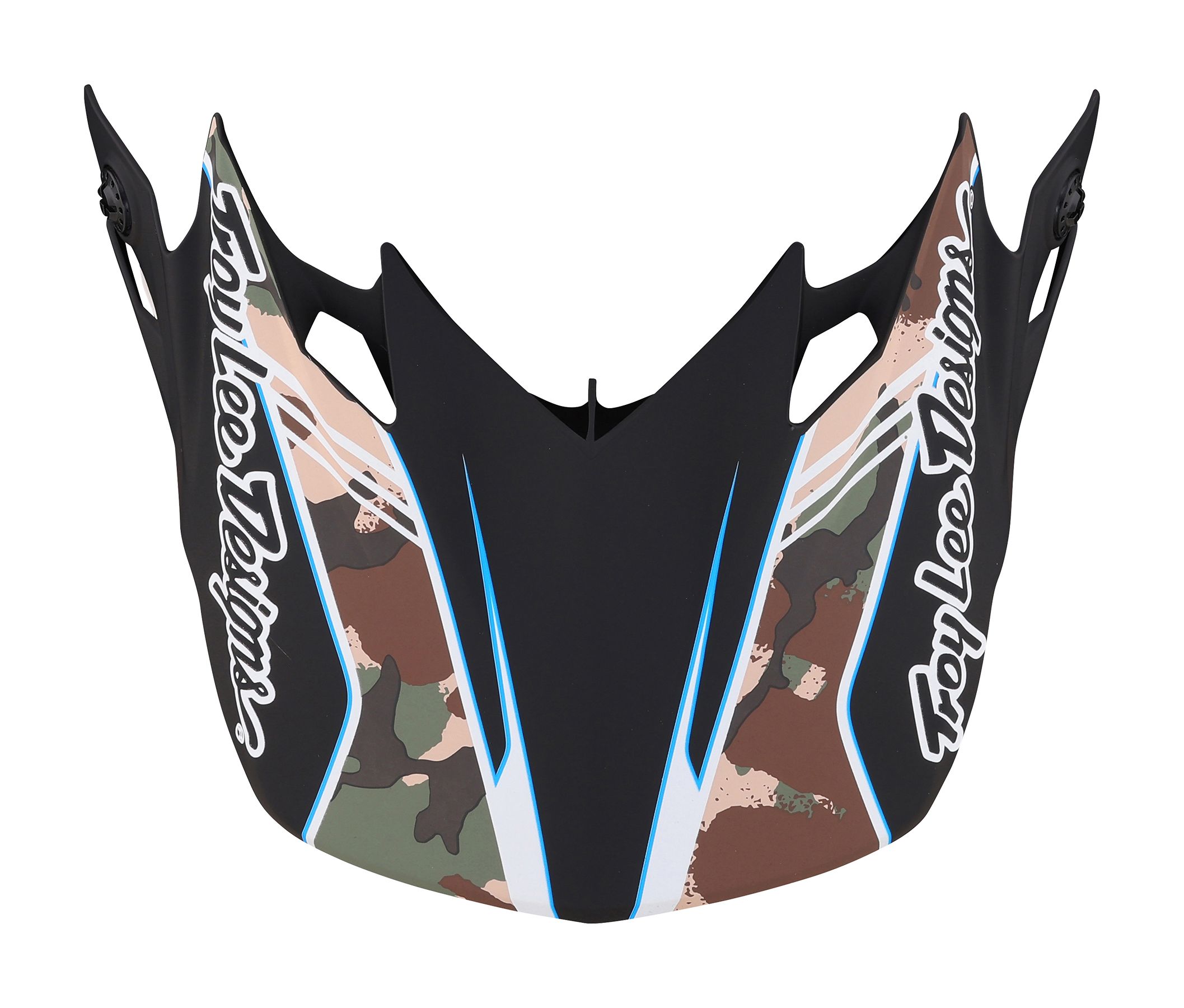 TROY LEE DESIGNS SE4 HELMET VISOR, MATRIX CAMO, BLACK, ONE SIZE