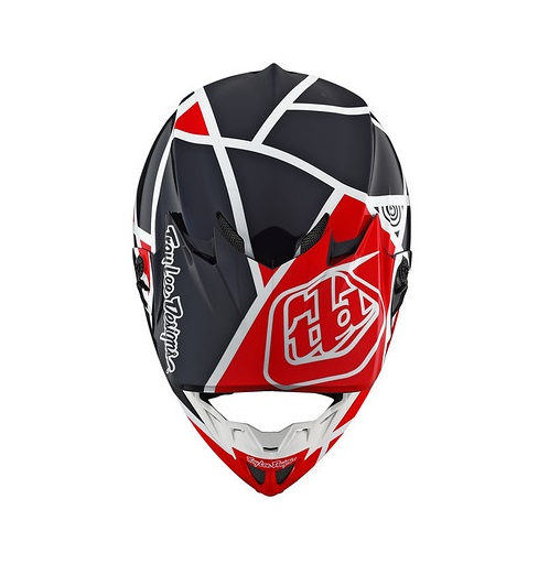 TROY LEE DESIGNS SE4 VISOR (CM), METRIC, RED/NAVY, ONE SIZE TROY LEE DESIGNS SE4 VISOR (CM), METRIC, RED/NAVY, ONE SIZE
