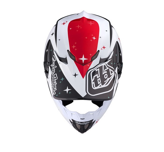 TROY LEE DESIGNS SE4 VISOR (CF), TWILIGHT, WHITE, ONE SIZE TROY LEE DESIGNS SE4 VISOR (CF), TWILIGHT, WHITE, ONE SIZE