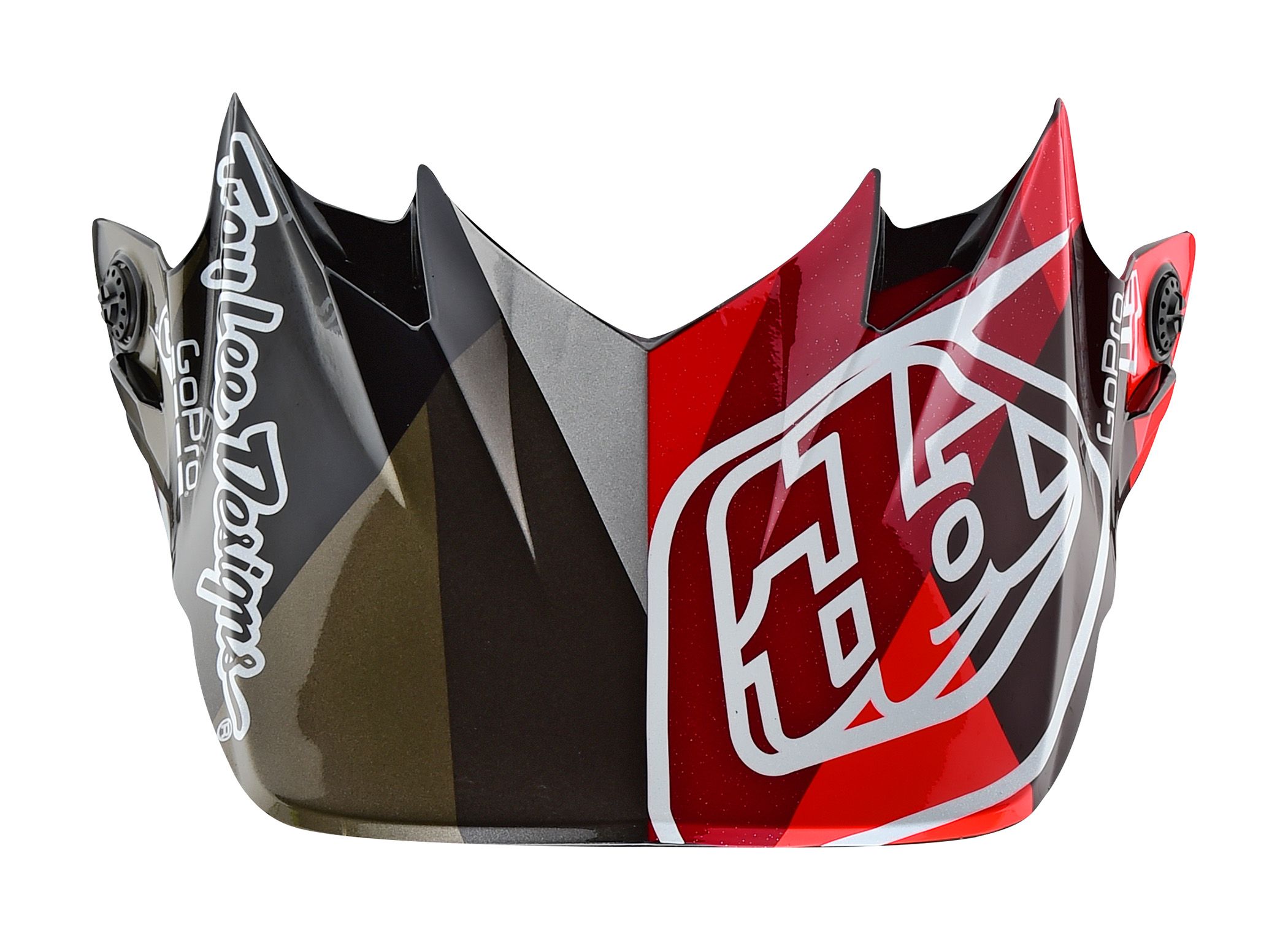 TROY LEE DESIGNS SE4 HELMET VISOR, JET, ORANGE/GRAY, ONE SIZE TROY LEE DESIGNS SE4 HELMET VISOR, JET, ORANGE/GRAY, ONE SIZE