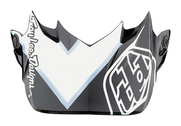 TROY LEE DESIGNS SE4 VISOR, BETA, SILVER, ONE SIZE TROY LEE DESIGNS SE4 VISOR, BETA, SILVER, ONE SIZE