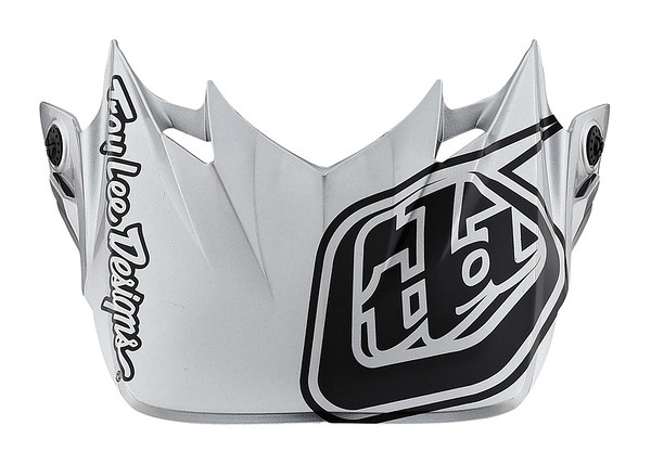 TROY LEE DESIGNS SE4 VISOR (CM), SILHOUETTE, BLACK/SILVER, ONE SIZE TROY LEE DESIGNS SE4 VISOR (CM), SILHOUETTE, BLACK/SILVER, ONE SIZE