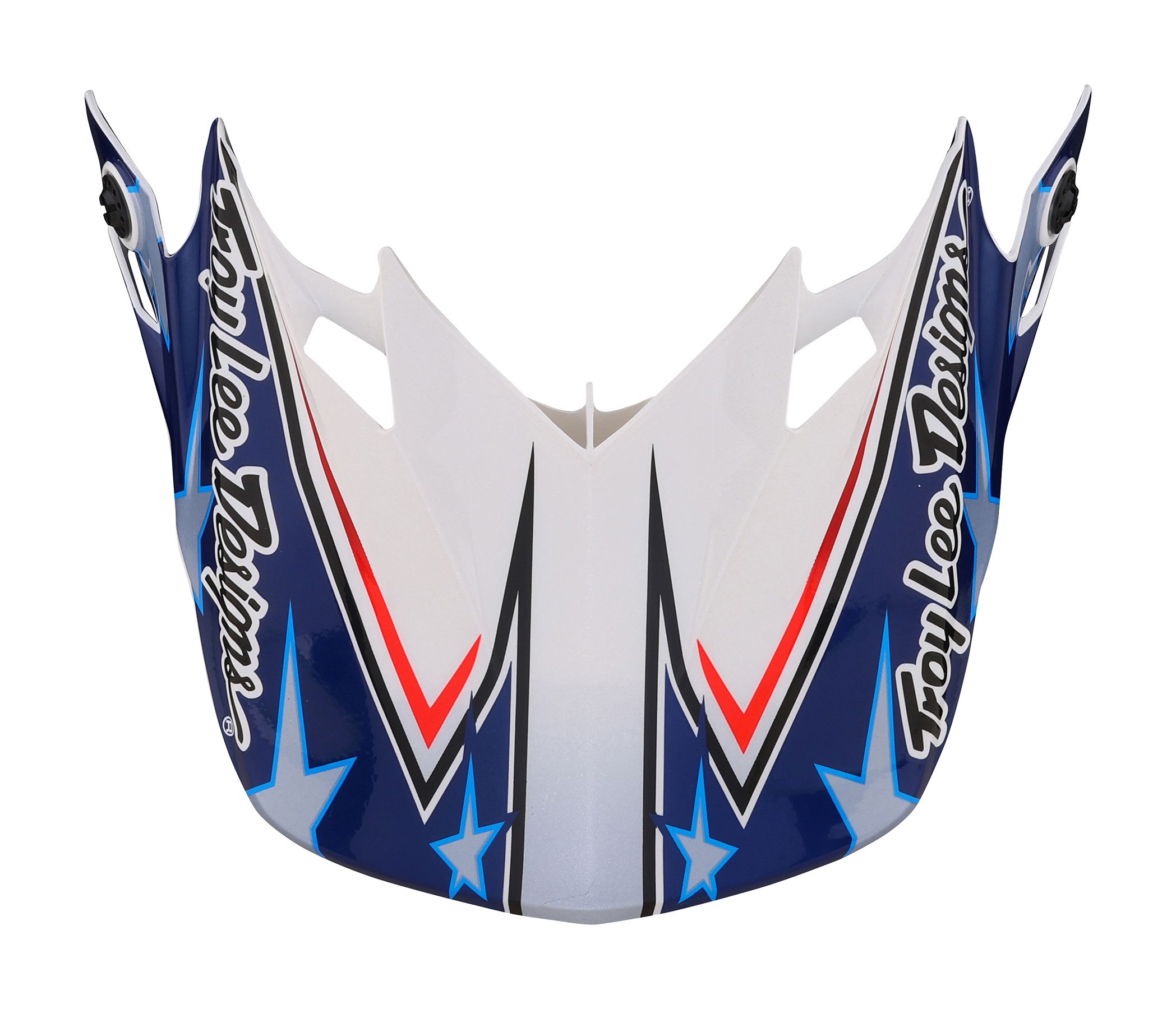 TROY LEE DESIGNS SE4 HELMET VISOR, FLAGSTAFF, WHITE, ONE SIZE TROY LEE DESIGNS SE4 HELMET VISOR, FLAGSTAFF, WHITE, ONE SIZE