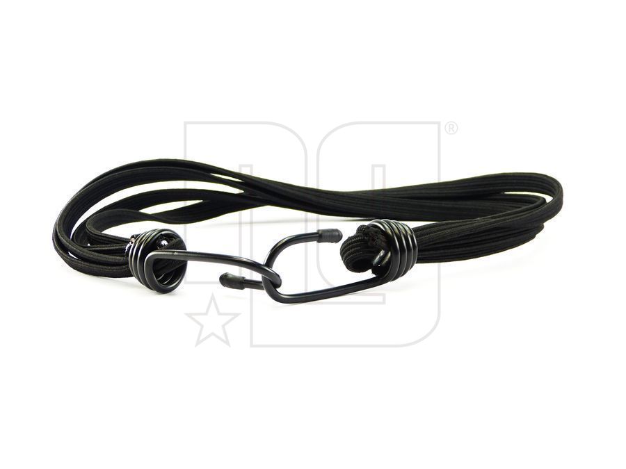 NG SPORTS STRAP WITH HOOKS, 4-FACH, 600MM, BLACK