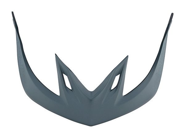 TROY LEE DESIGNS A2 VISOR, STAIND, SILVER/BLUE, ONE SIZE