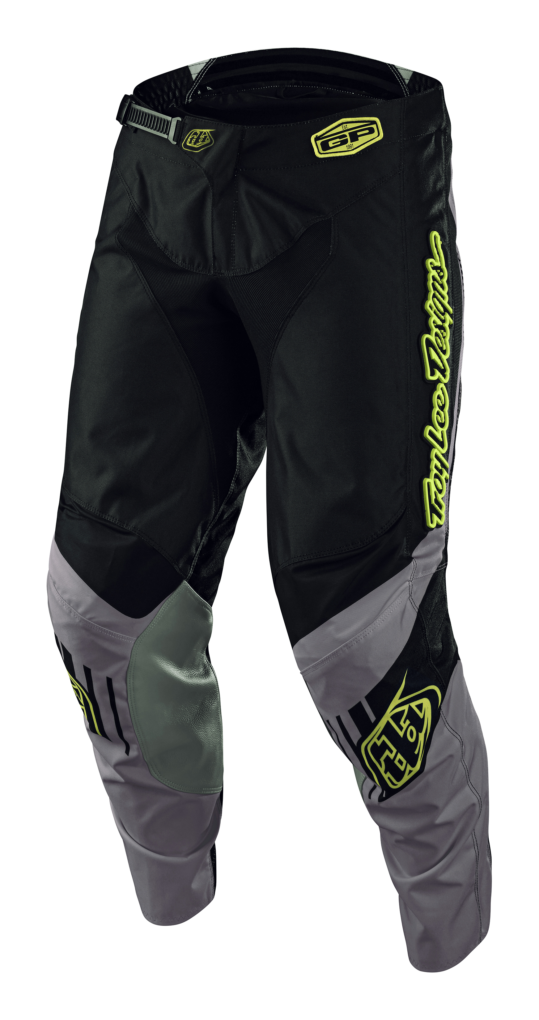 TROY LEE DESIGNS GP PANT, ICON, BLACK/GRAY, 36 TROY LEE DESIGNS GP PANT, ICON, BLACK/GRAY, 36
