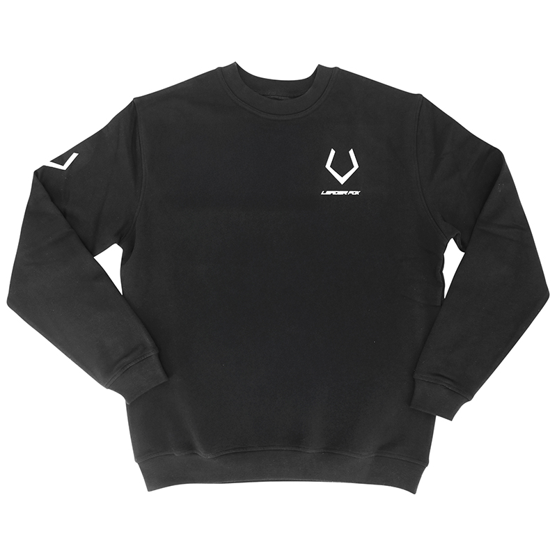 SWEAT-SHIRT LEADER FOX TAILLE XL NOIR (LOGO BLANC) SWEAT-SHIRT LEADER FOX TAILLE XL NOIR (LOGO BLANC)