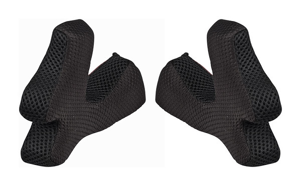 TROY LEE DESIGNS SE5 CARBON CHEEKPADS, BLACK, M