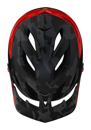 TROY LEE DESIGNS A3 HELMET VISOR, CAMO, GRAY/RED, ONE SIZE TROY LEE DESIGNS A3 HELMET VISOR, CAMO, GRAY/RED, ONE SIZE