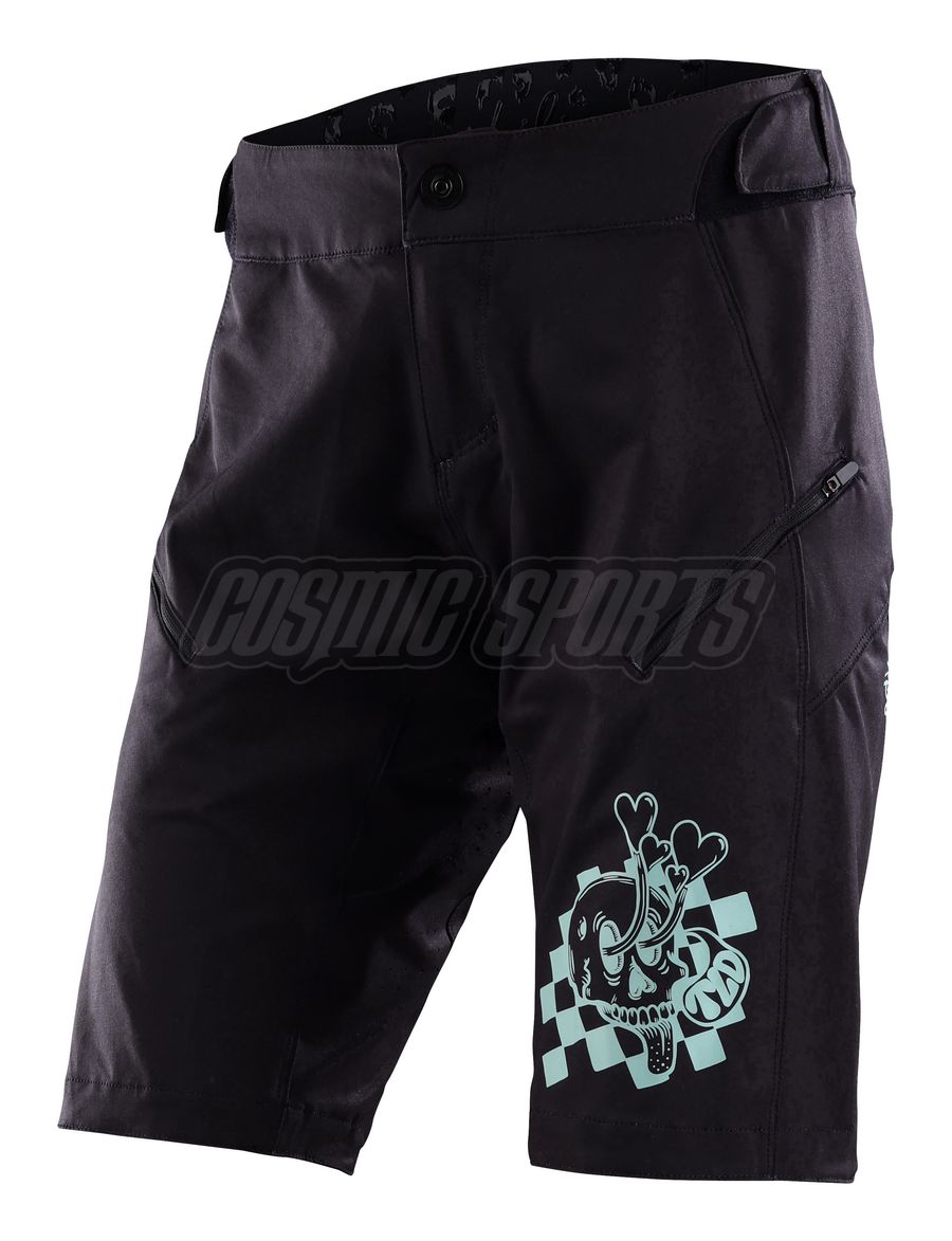 TROY LEE DESIGNS WOMENS LILIUM SHORT, MICAYLA GATTO, BLACK, L TROY LEE DESIGNS WOMENS LILIUM SHORT, MICAYLA GATTO, BLACK, L
