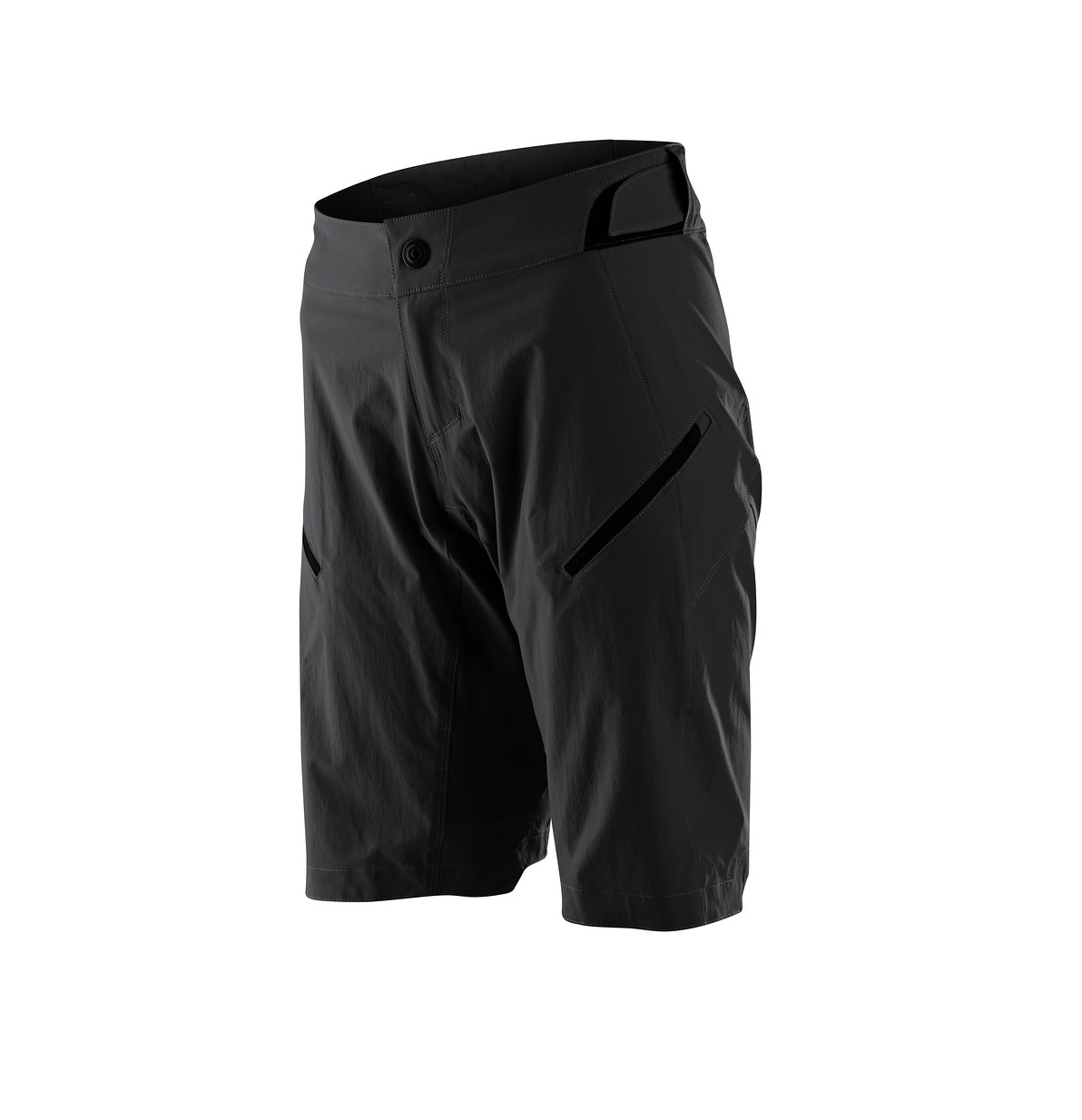 TROY LEE DESIGNS WOMENS LILIUM SHORT SHELL, SOLID, BLACK, M