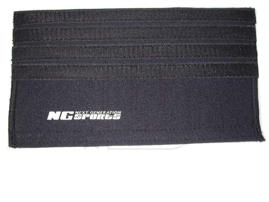 NG SPORTS NEOPRENE CHAINSTAY GUARD, 260X135MM, BLACK, ONE SIZE