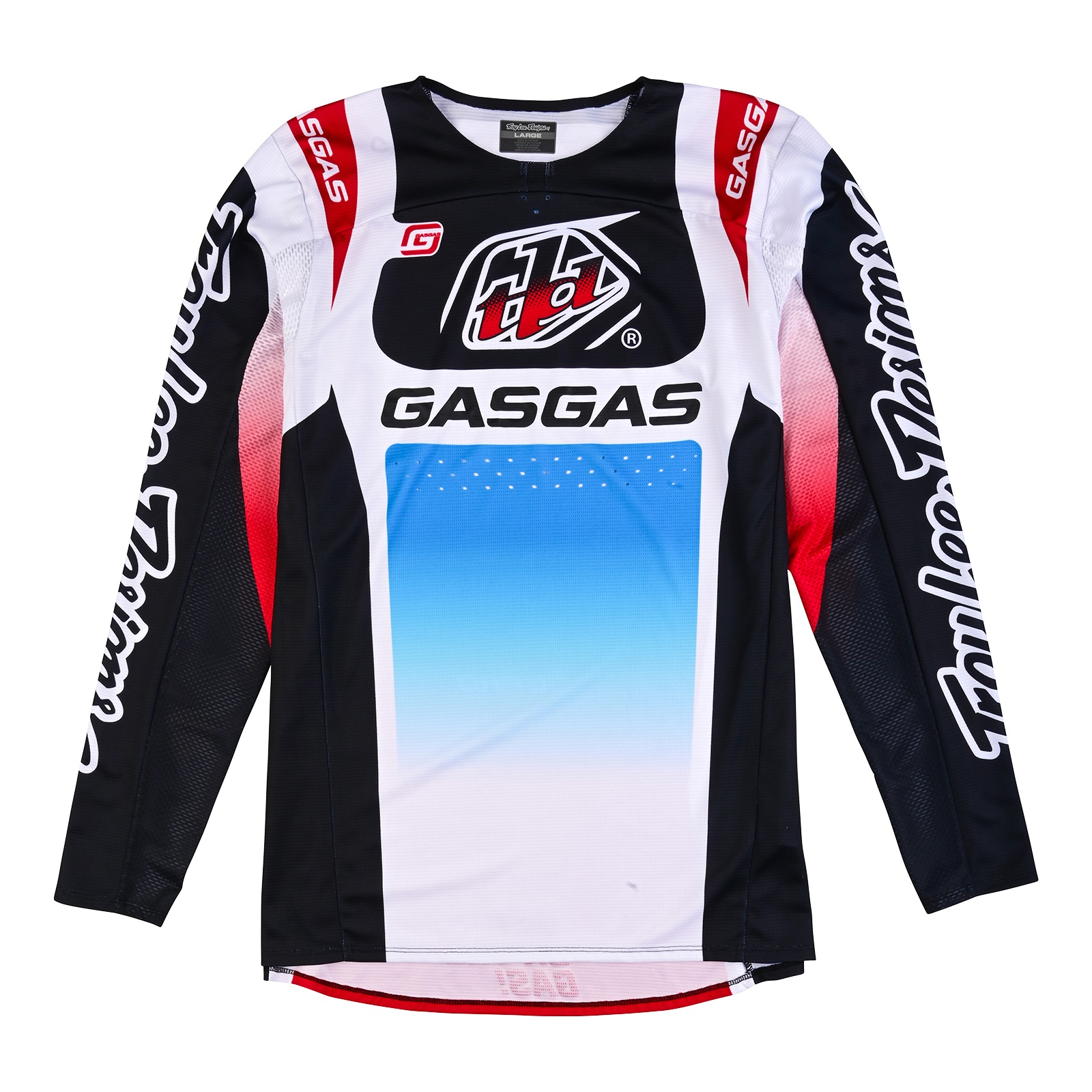 TROY LEE DESIGNS SE PRO JERSEY, GASGAS FUMES, BLACK/WHITE, XL, XL TROY LEE DESIGNS SE PRO JERSEY, GASGAS FUMES, BLACK/WHITE, XL, XL