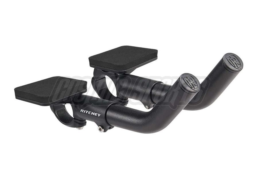 RITCHEY COMP MINI SLIVER CLIP-ON AERO HANDLEBAR 31.8, BB BLACK