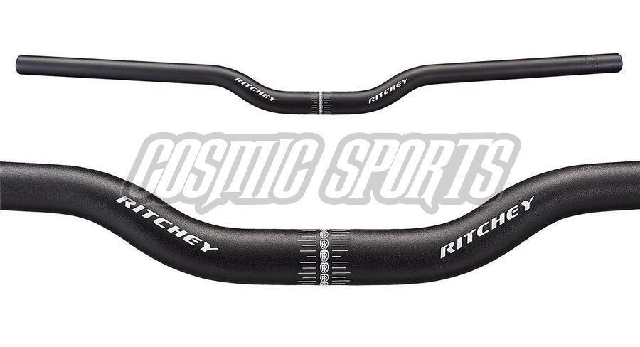 RITCHEY RL1 RIZER HANDLEBAR, 25.4MM, 670X30MM, 9°/0°, OE PACKAGING, BB BLACK RITCHEY RL1 RIZER HANDLEBAR, 25.4MM, 670X30MM, 9°/0°, OE PACKAGING, BB BLACK