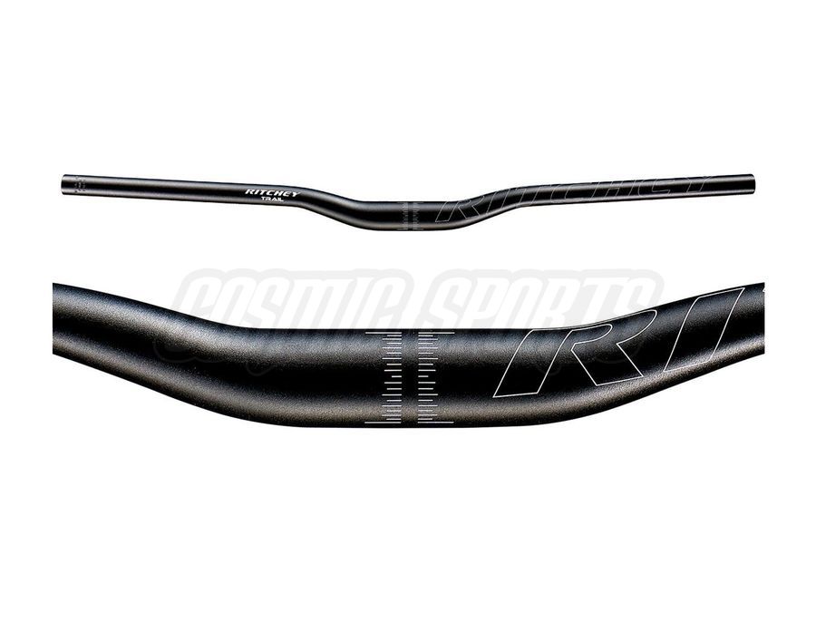 RITCHEY TRAIL RIZER HANDLEBAR 31.8, 800X20MM, 9°/2°, BB BLACK RITCHEY TRAIL RIZER HANDLEBAR 31.8, 800X20MM, 9°/2°, BB BLACK