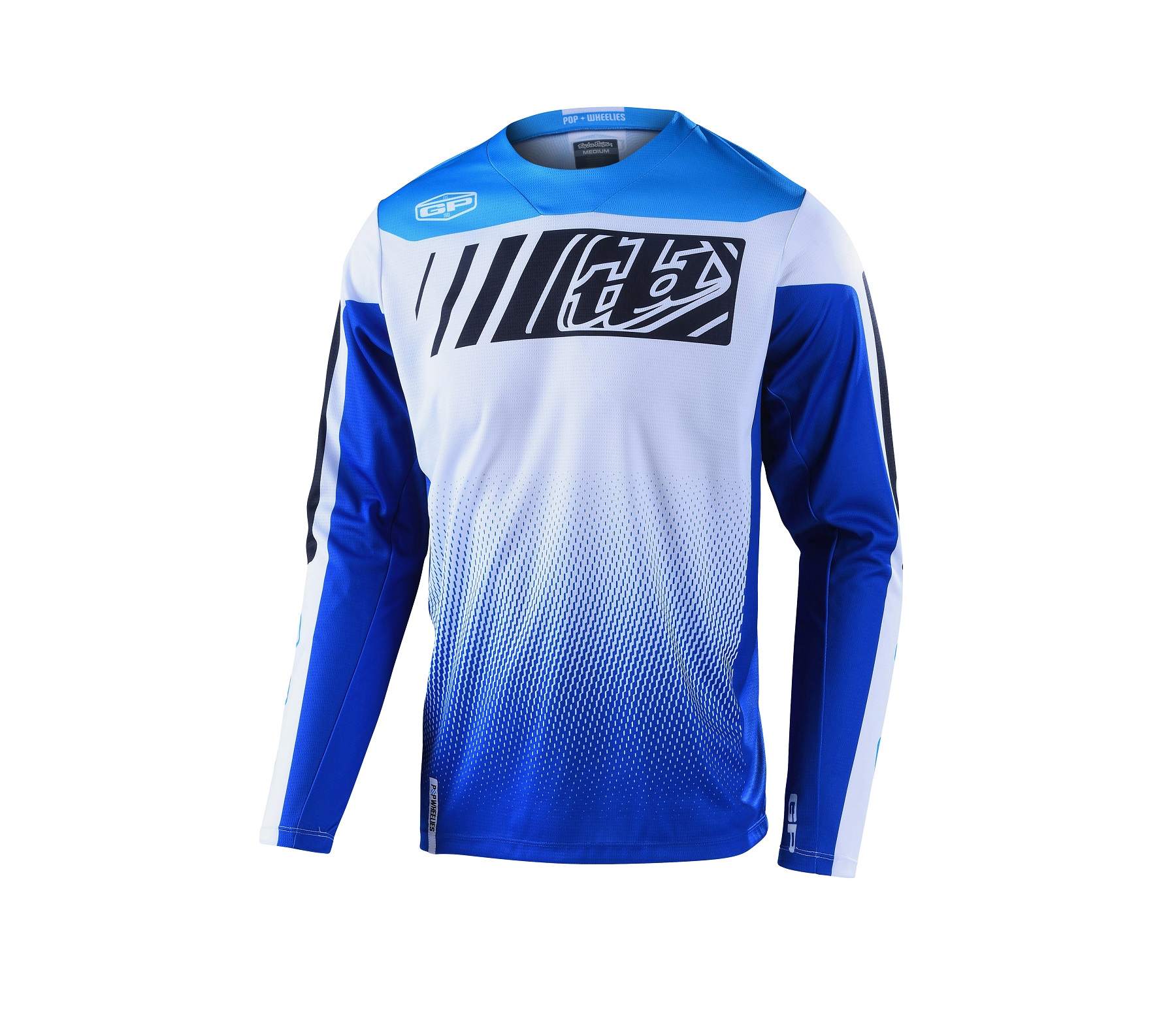 TROY LEE DESIGNS GP JERSEY, ICON, BLUE, L TROY LEE DESIGNS GP JERSEY, ICON, BLUE, L