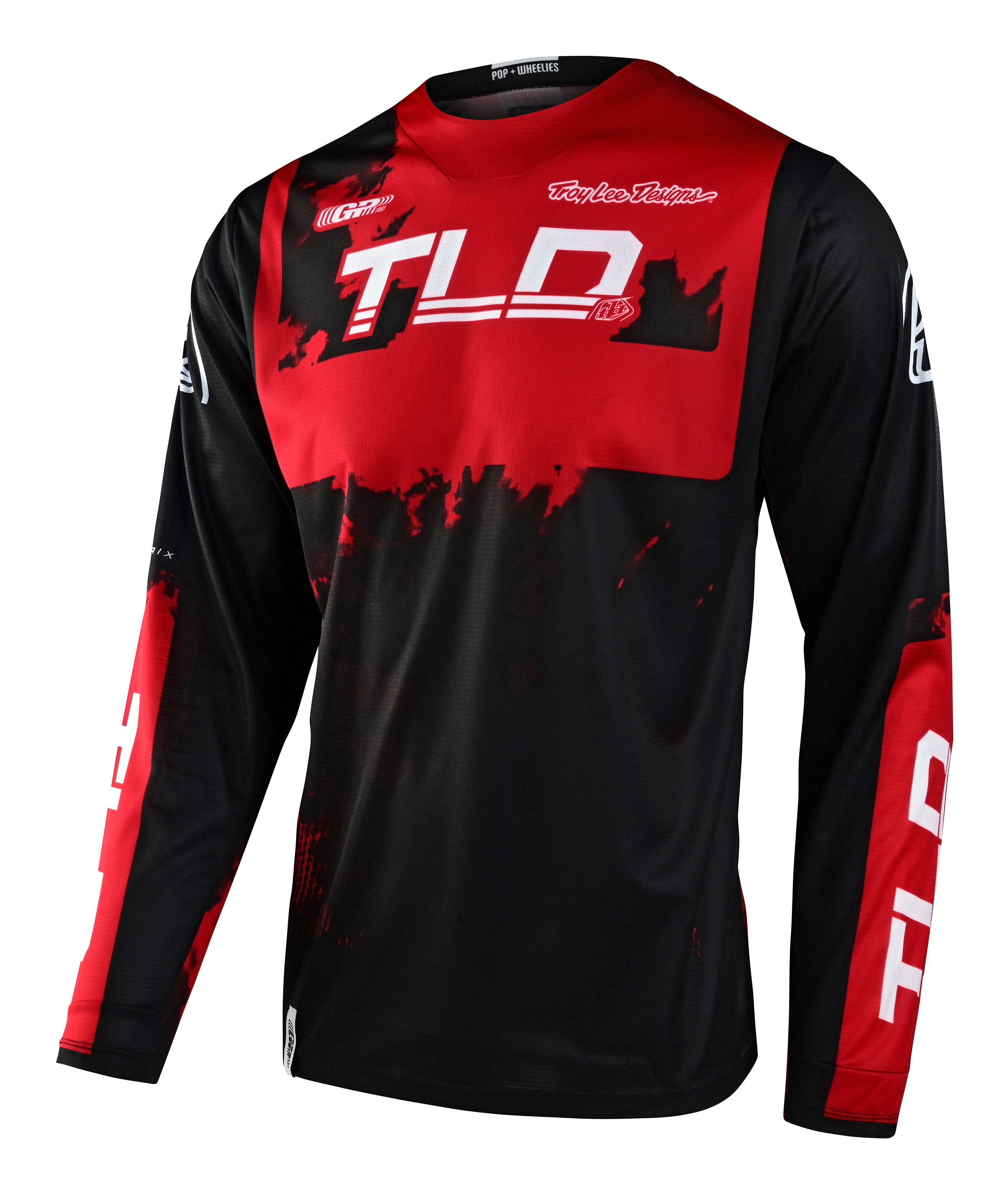 TROY LEE DESIGNS GP JERSEY, ASTRO, RED/BLACK, L