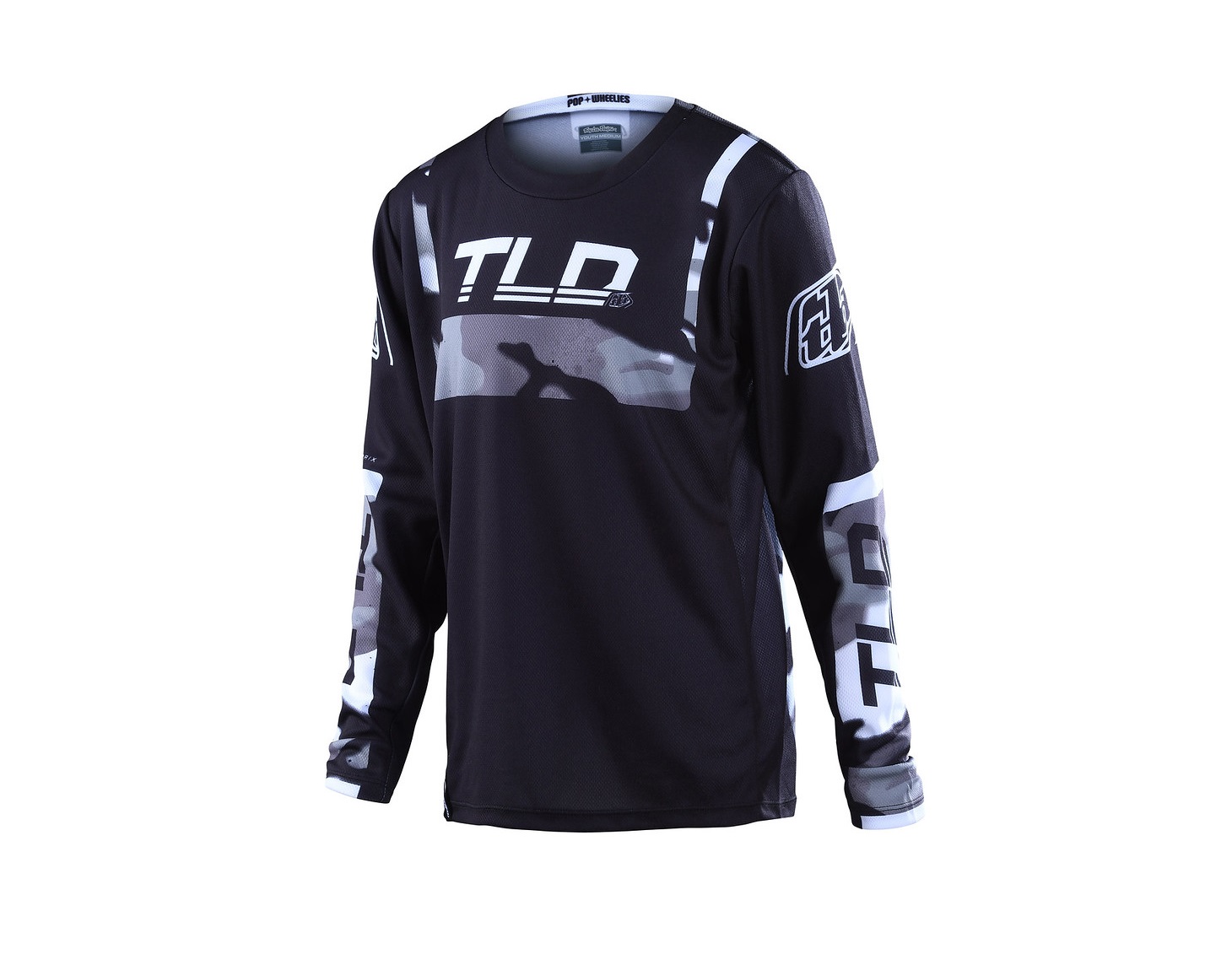 TROY LEE DESIGNS GP JERSEY, BRAZEN CAMO, GRAY, YOUTH, S / YOUTH TROY LEE DESIGNS GP JERSEY, BRAZEN CAMO, GRAY, YOUTH, S / YOUTH