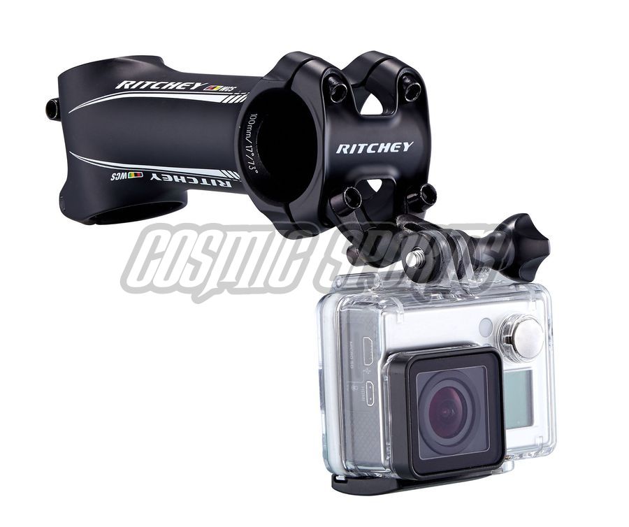 RITCHEY UNIVERSAL STEM MOUNT GOPRO STEM MOUNT, C220/4AXIS44 STEM, BLACK