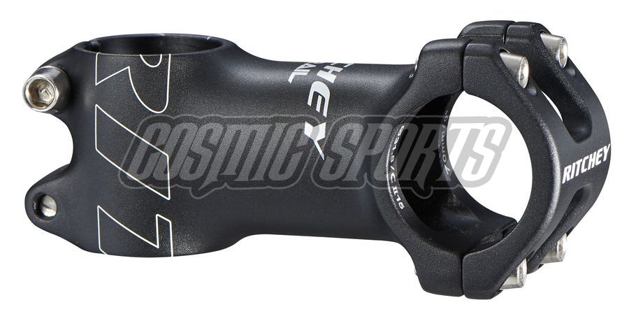 RITCHEY WCS TRAIL STEM, 31.8MM, 0°, INCL. AHEAD CAP, BLATTE, 90MM RITCHEY WCS TRAIL STEM, 31.8MM, 0°, INCL. AHEAD CAP, BLATTE, 90MM
