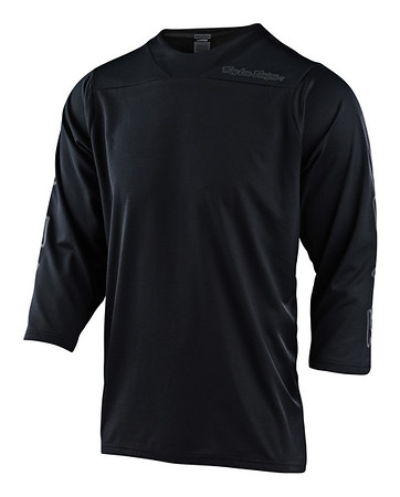 TROY LEE DESIGNS RUCKUS 3/4 JERSEY, SOLID, BLACK, M TROY LEE DESIGNS RUCKUS 3/4 JERSEY, SOLID, BLACK, M
