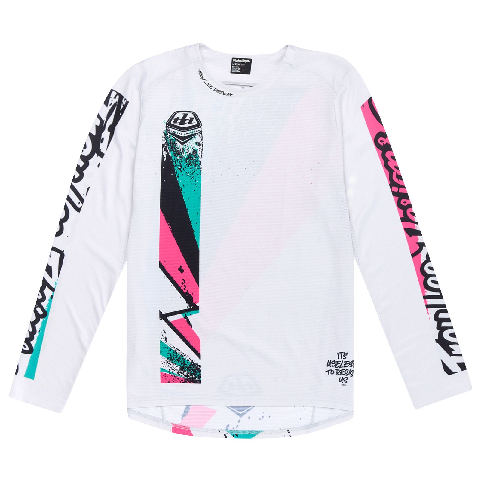 TROY LEE DESIGNS SPRINT JERSEY, FULL PULL, CHALK, M, M TROY LEE DESIGNS SPRINT JERSEY, FULL PULL, CHALK, M, M