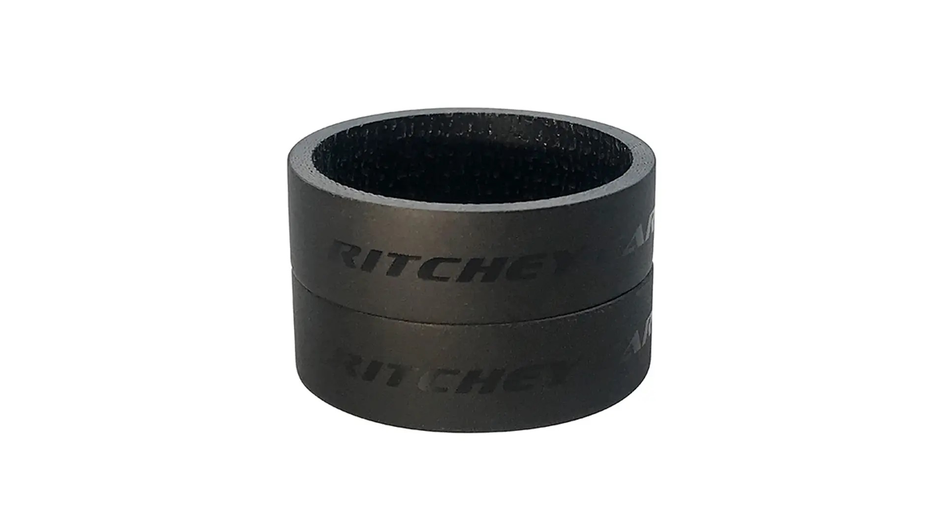 RITCHEY WCS CARBON SPACER, 1 1/8"/28.6, 10MM, 2 PCS., MATTE CARBON UD