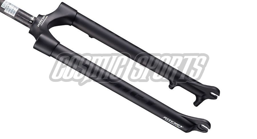 RITCHEY WCS CARBON MTB DISC FORK, 29", 28.6-30, 45MM, 470MM, 100/9MM QR, POST MOUNT, MATTE CARBON UD RITCHEY WCS CARBON MTB DISC FORK, 29", 28.6-30, 45MM, 470MM, 100/9MM QR, POST MOUNT, MATTE CARBON UD