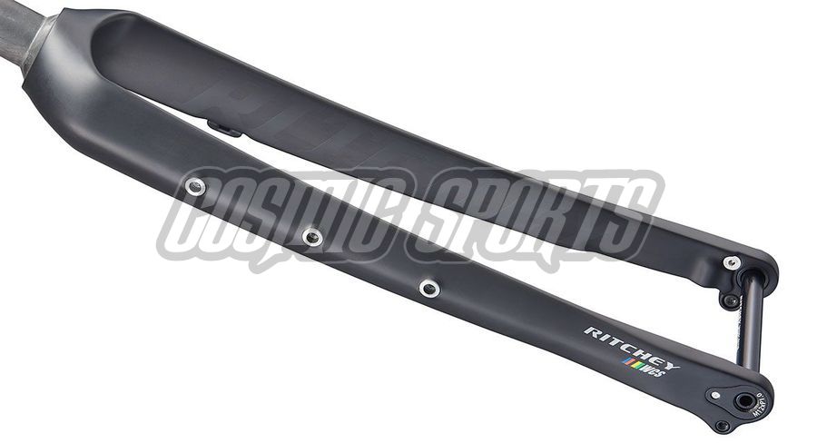 RITCHEY WCS CARBON ADVENTURE DISC FORK, 700C, 28.6-30, 50MM, 393MM, 100/12MM,