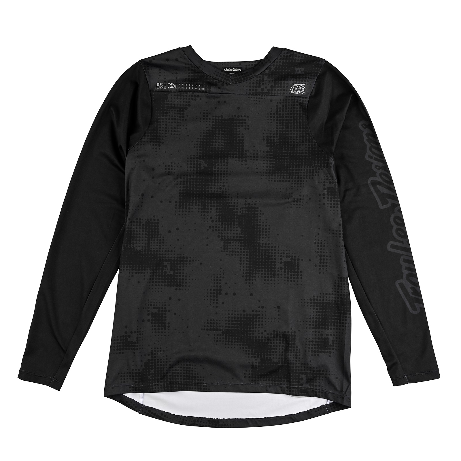 TROY LEE DESIGNS SKYLINE CHILL LS JERSEY, SCATTERED, CARBON, S, S TROY LEE DESIGNS SKYLINE CHILL LS JERSEY, SCATTERED, CARBON, S, S