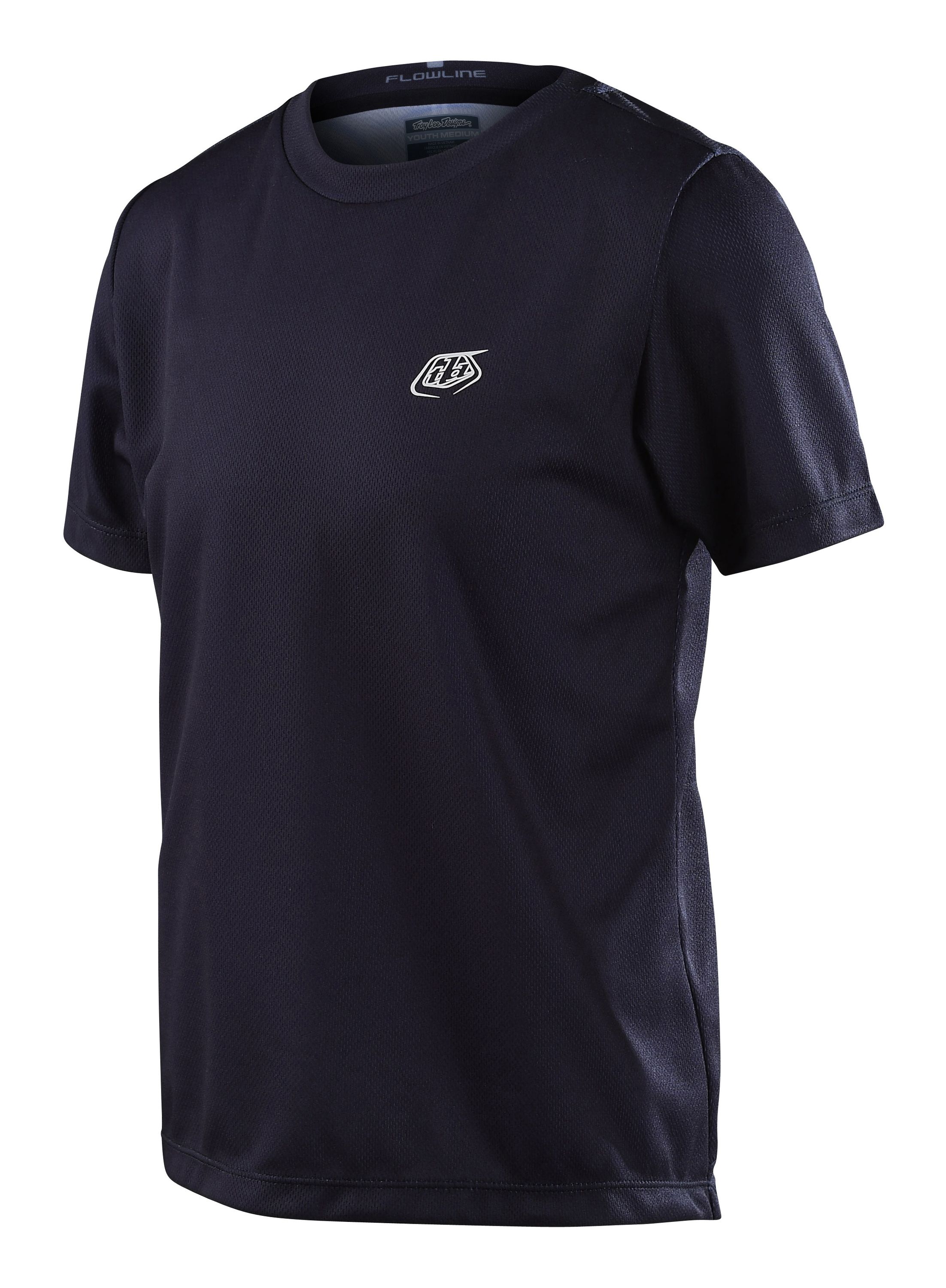 TROY LEE DESIGNS FLOWLINE SS JERSEY, SOLID, BLACK, YOUTH, XL / YOUTH TROY LEE DESIGNS FLOWLINE SS JERSEY, SOLID, BLACK, YOUTH, XL / YOUTH