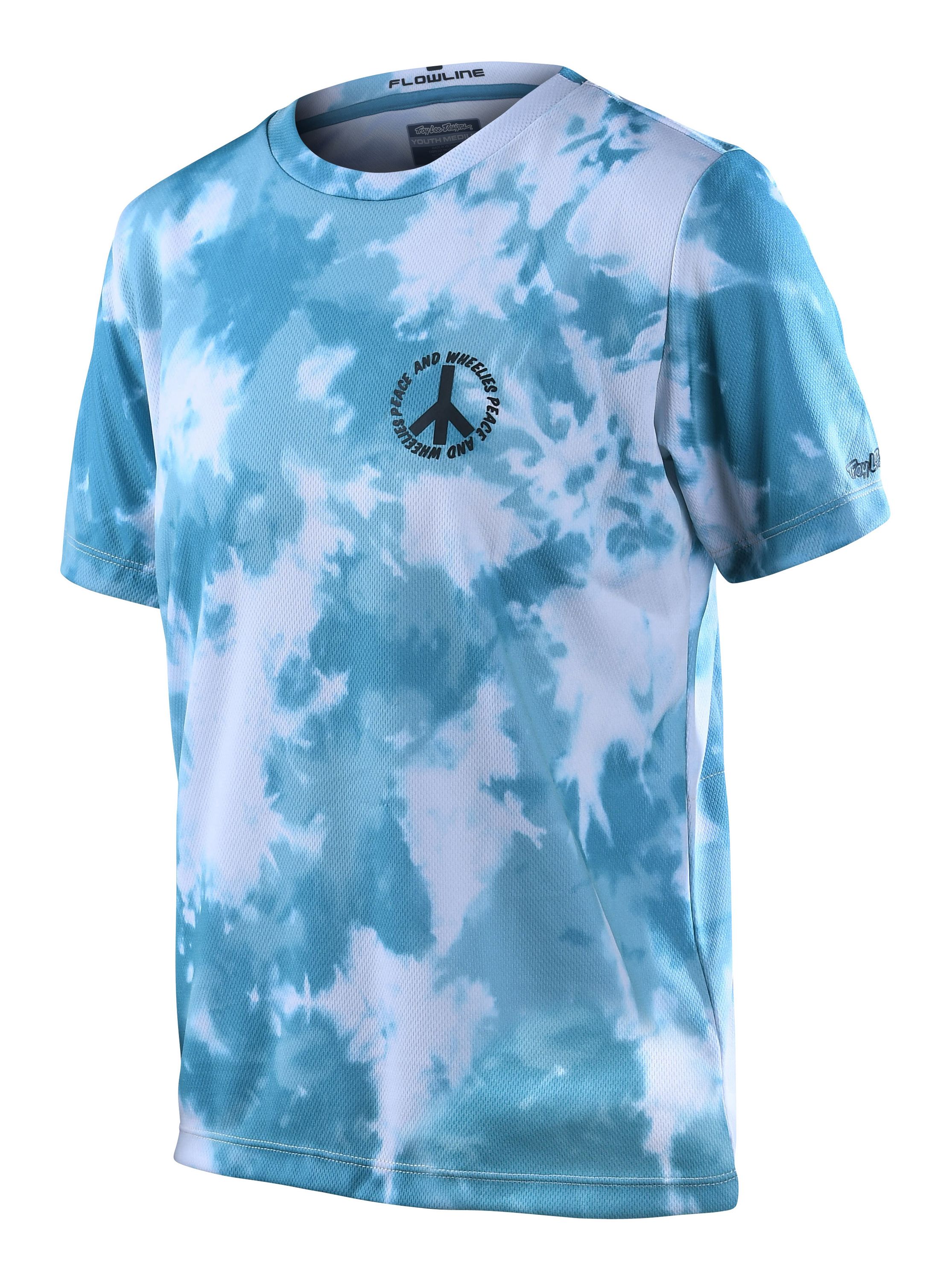 TROY LEE DESIGNS FLOWLINE SS JERSEY, PLOT, IVY, YOUTH, XL / YOUTH