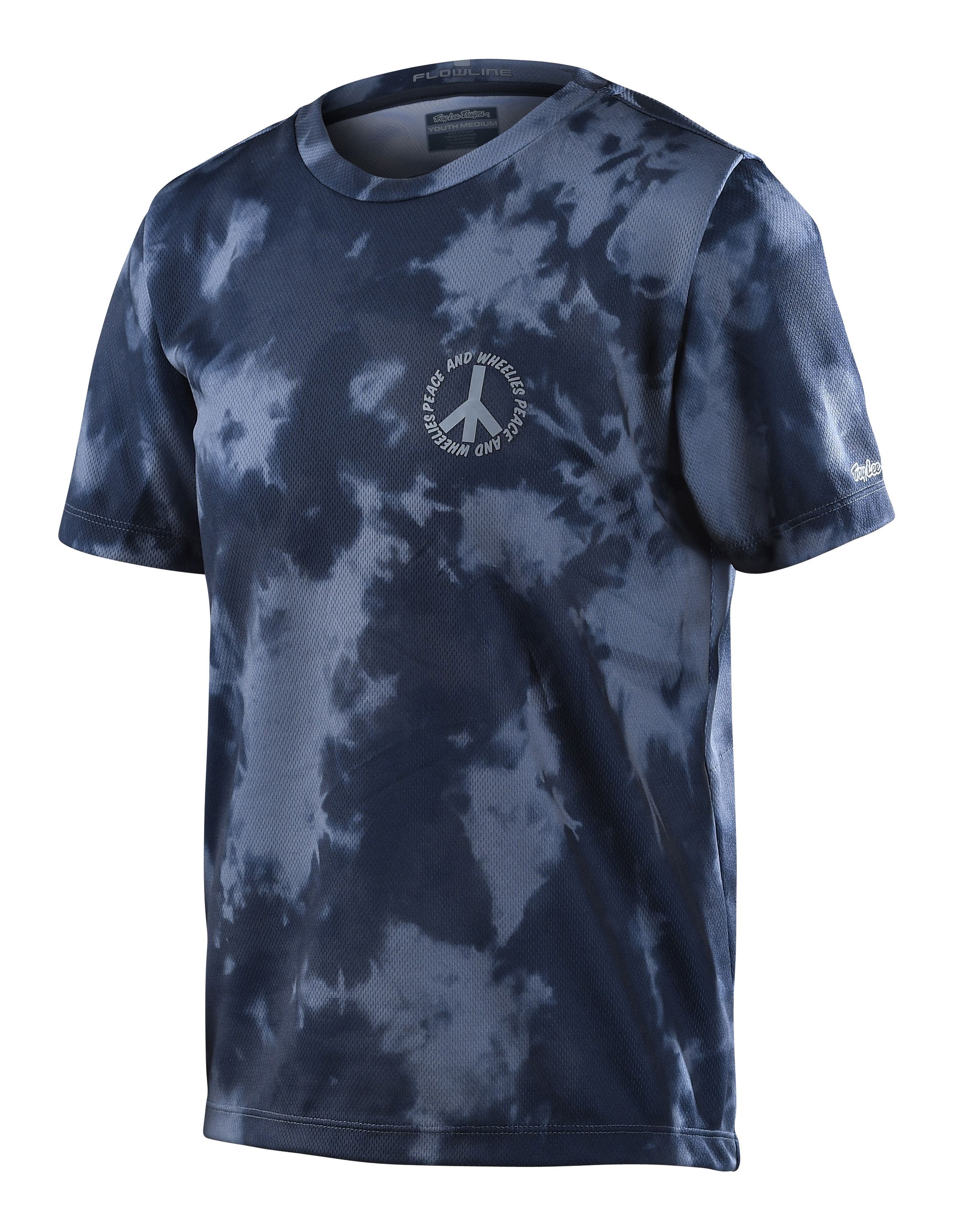 TROY LEE DESIGNS FLOWLINE SS JERSEY, PLOT, CHARCOAL, YOUTH, XL / YOUTH TROY LEE DESIGNS FLOWLINE SS JERSEY, PLOT, CHARCOAL, YOUTH, XL / YOUTH