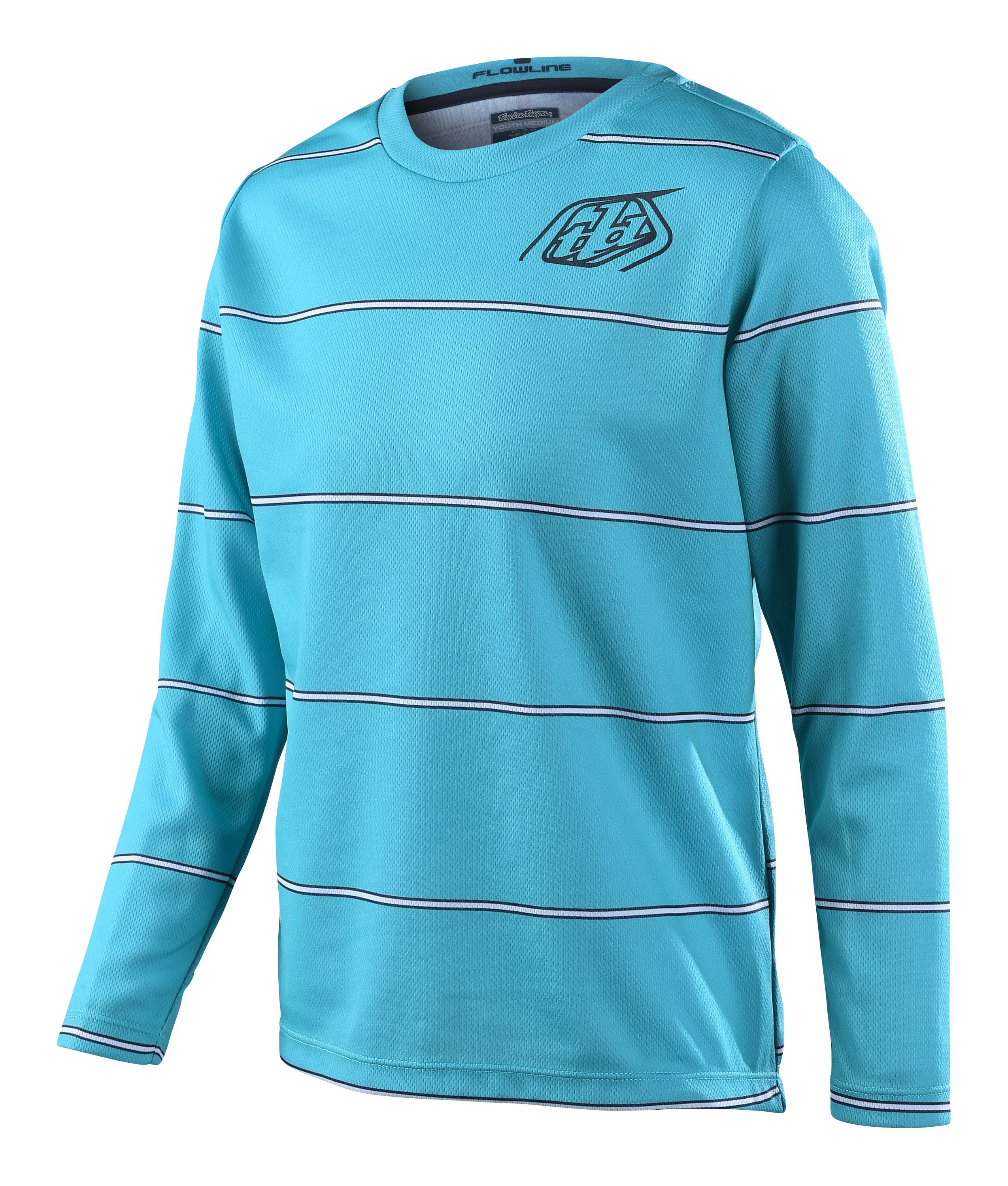 TROY LEE DESIGNS FLOWLINE LS JERSEY, REVERT, IVY, YOUTH, XS / YOUTH