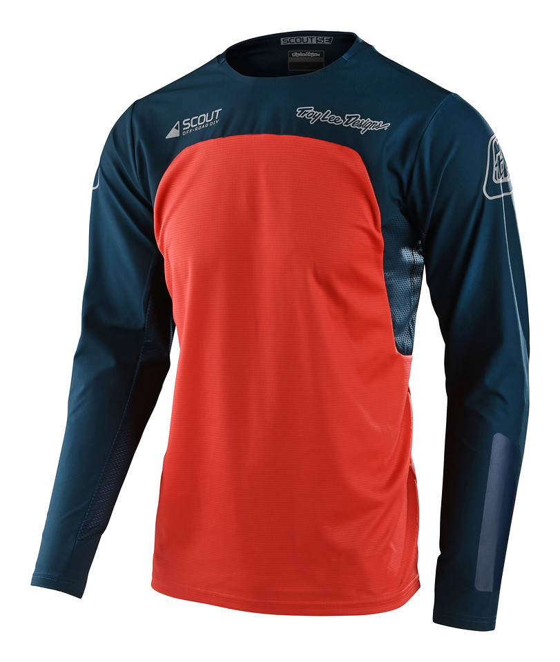 TROY LEE DESIGNS SCOUT SE JERSEY, SYSTEMS, MARINE/ORANGE, S TROY LEE DESIGNS SCOUT SE JERSEY, SYSTEMS, MARINE/ORANGE, S